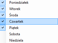 Odznaczenie sobót i niedziel w menu kontekstowym IV okna. Kalendarze czasu pracy_menu_kontekstowe_bez_sobot_niedziel